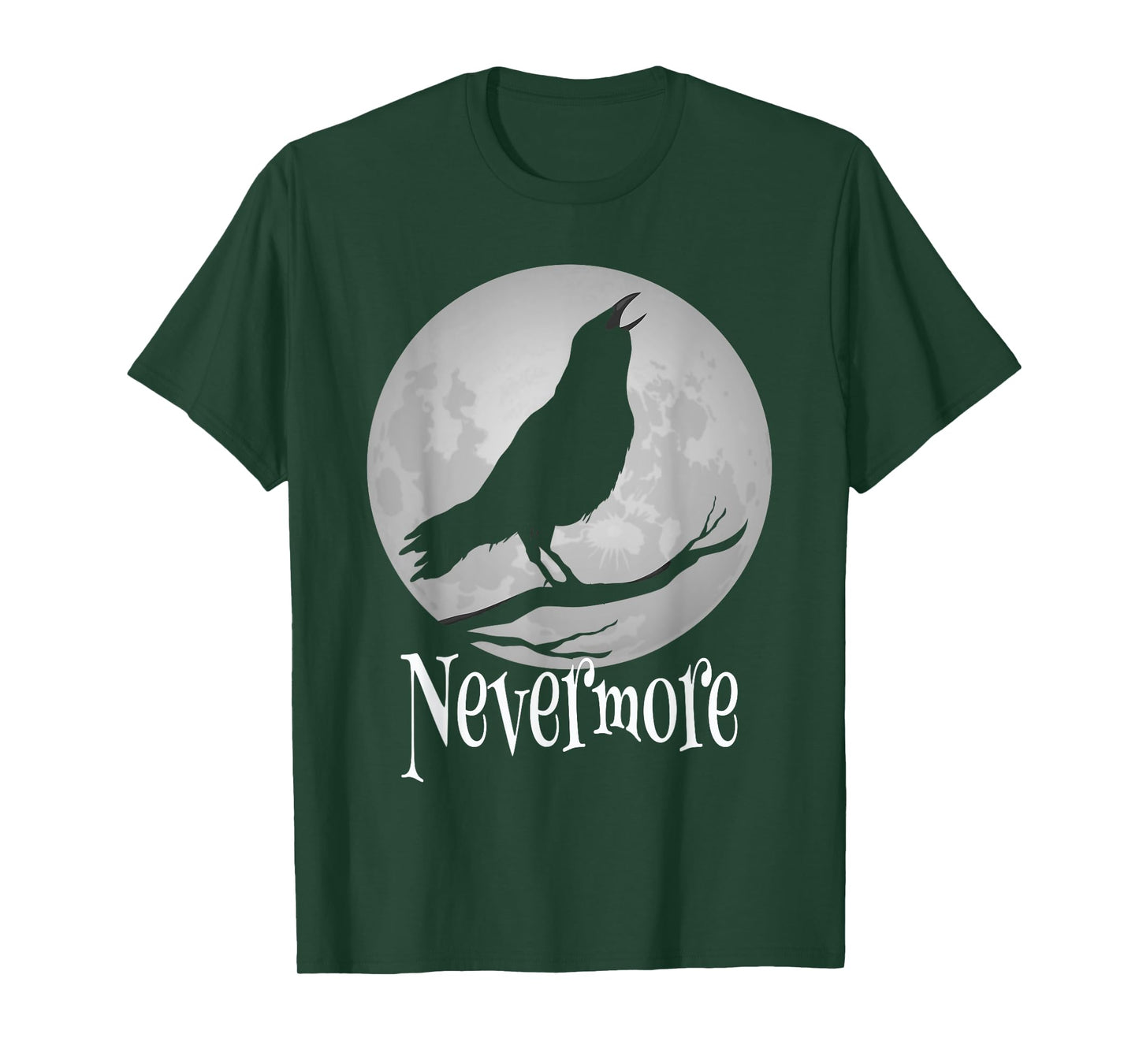 Crowcore Aesthetic - Raven Bird Spooky Dark Gothic Nevermore T-Shirt