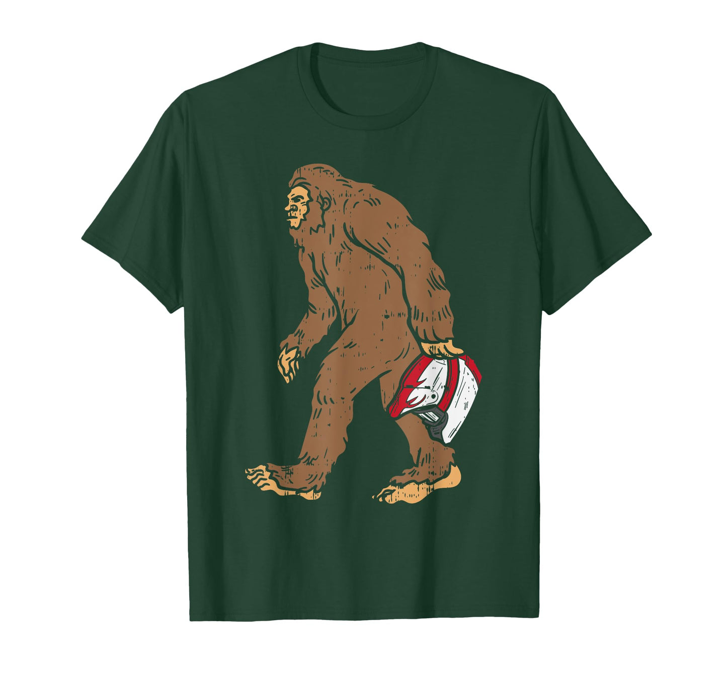 Bigfoot Sasquatch Motocross Funny Dirt Track Racing Gift T-Shirt