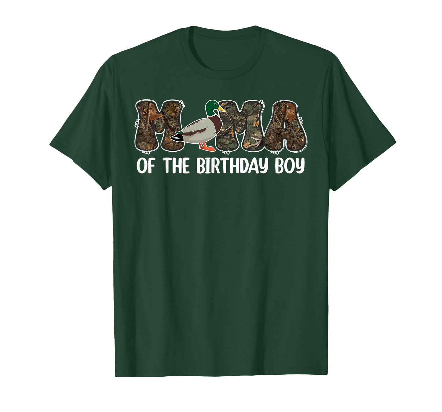 Mama Of The Birthday Boy One Lucky Duck 1st Birthday Family T-Shirt