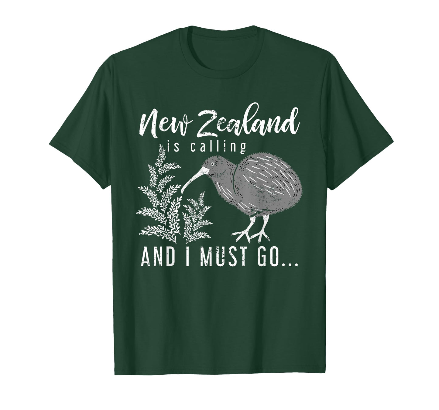 New Zealand Is Calling And I Must Go New Zealand T-Shirt