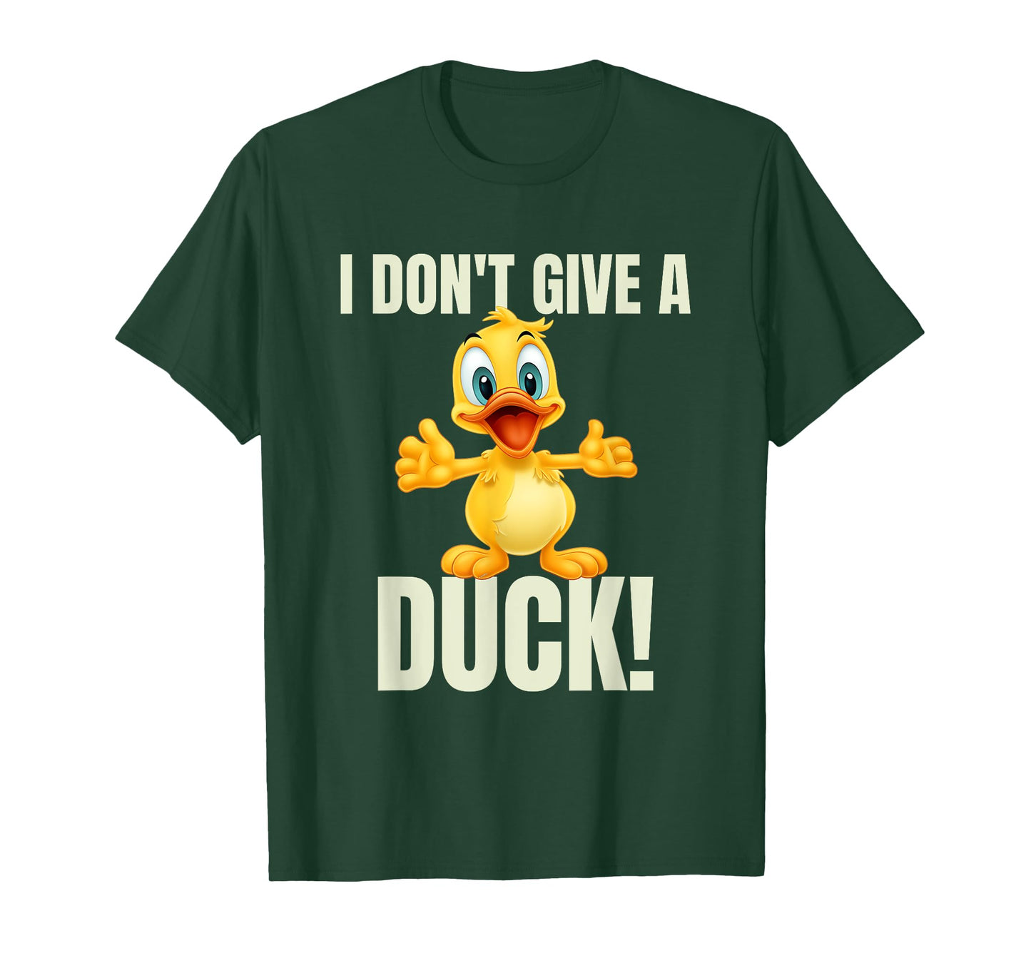 Duck Lover Bird I Don't Give A Duck T-Shirt