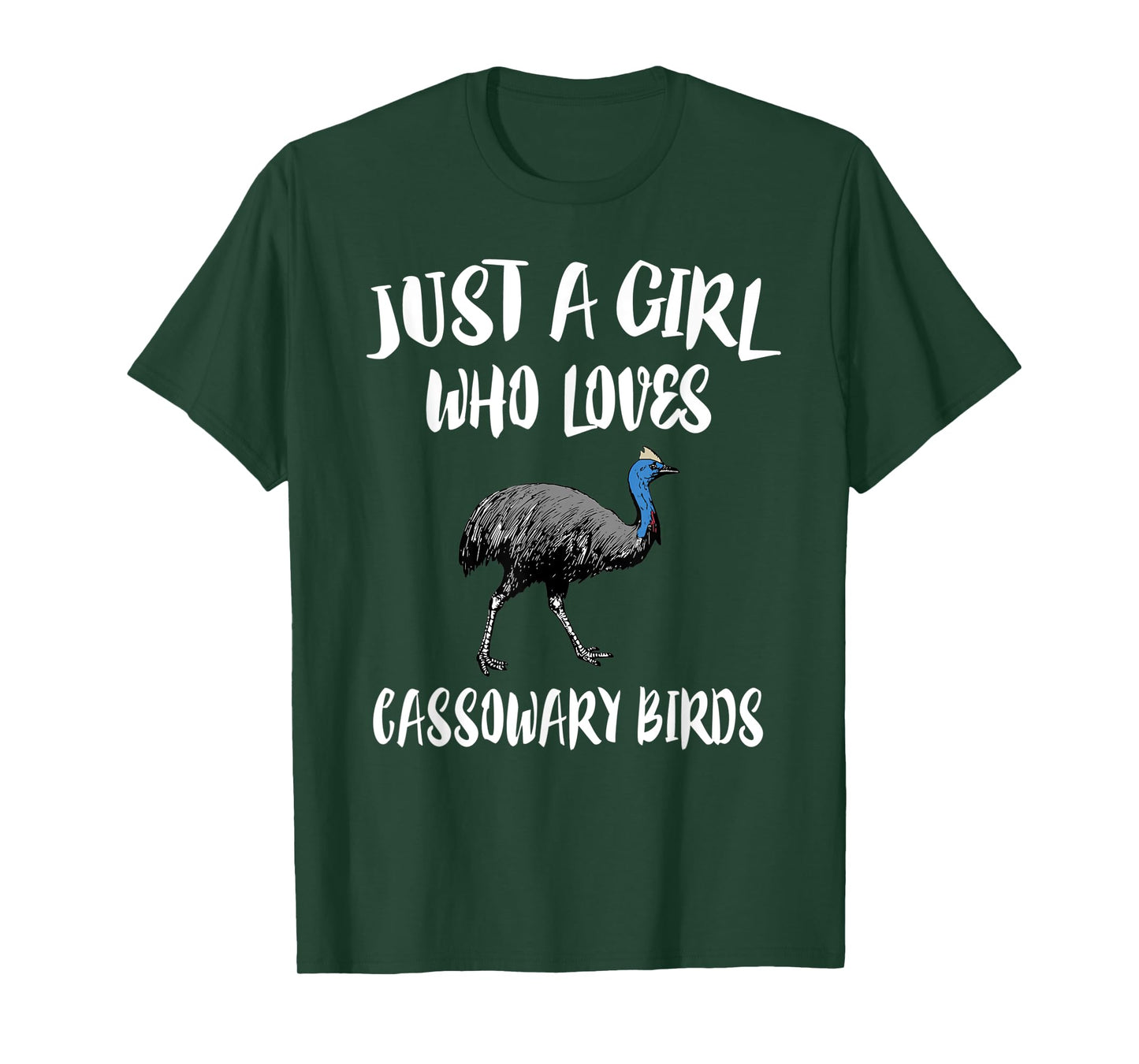 Just A Girl Who Loves Cassowary Birds Gift T-Shirt