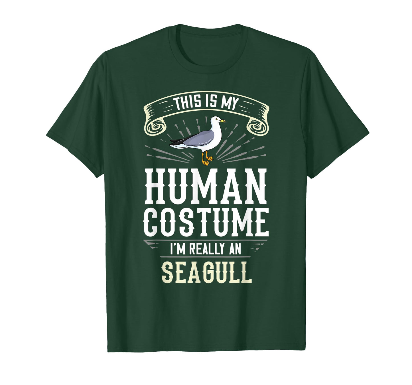 Seagull Seabird Costume Gift Sea Gull Bird T-Shirt