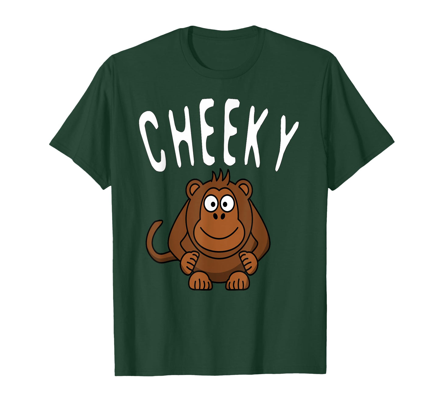 Cheeky Monkey tShirt Arctic Gas Cute Boys Girls Funny Tops T-Shirt