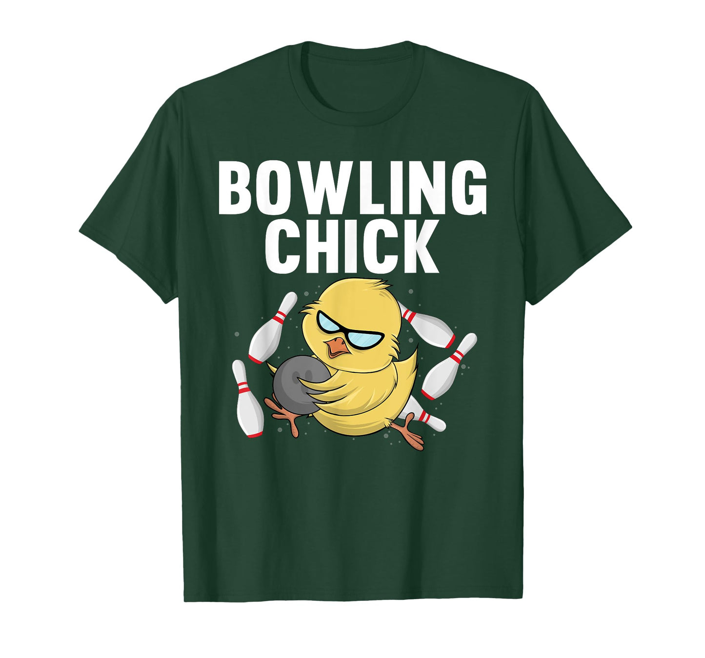 Cool Bowler For Women Girls Ladies Bowling Chick Spare Me T-Shirt
