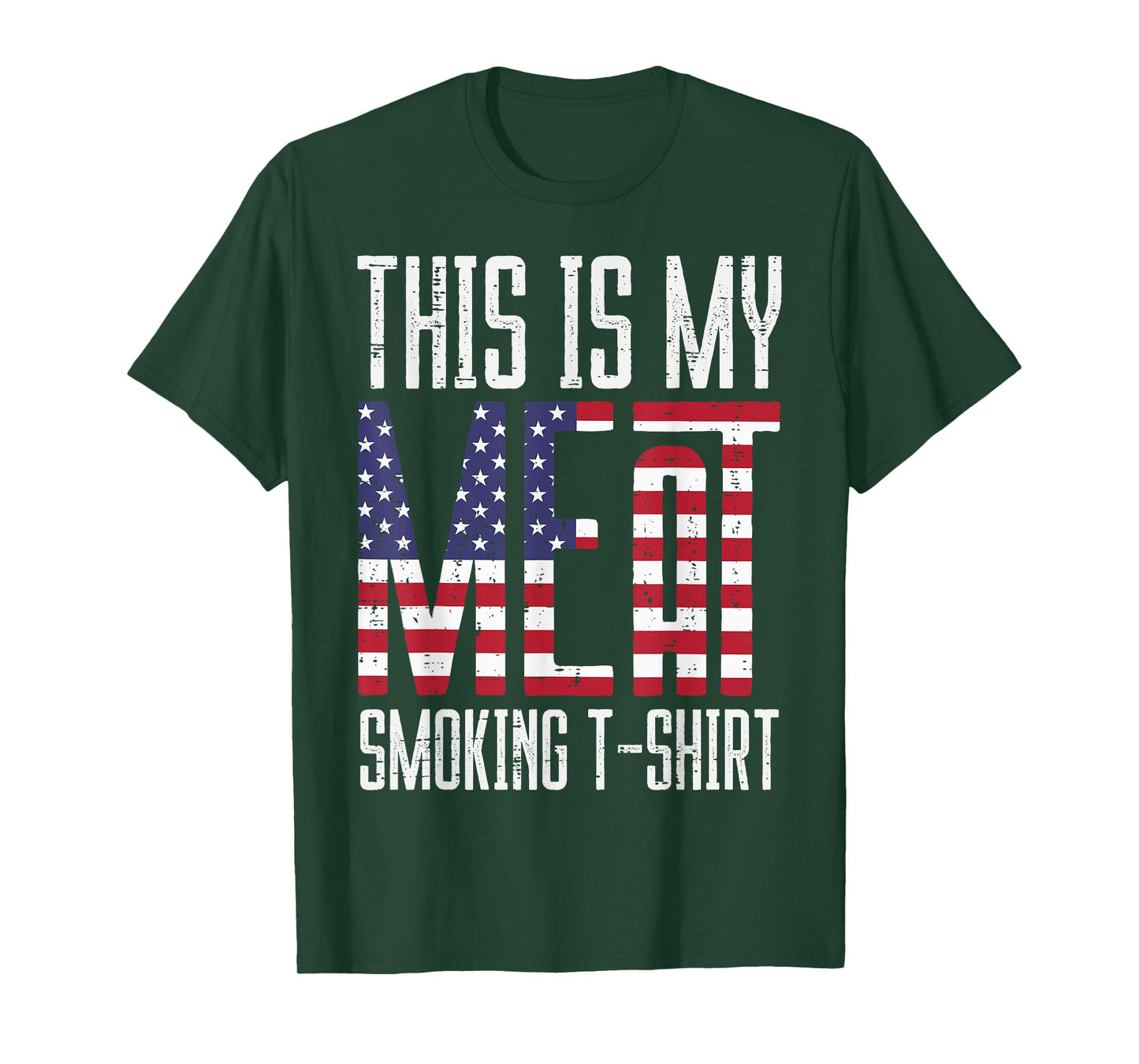 My Meat Grill Shirt US Flag Bbq Barbecue Patriot Men Women T-Shirt