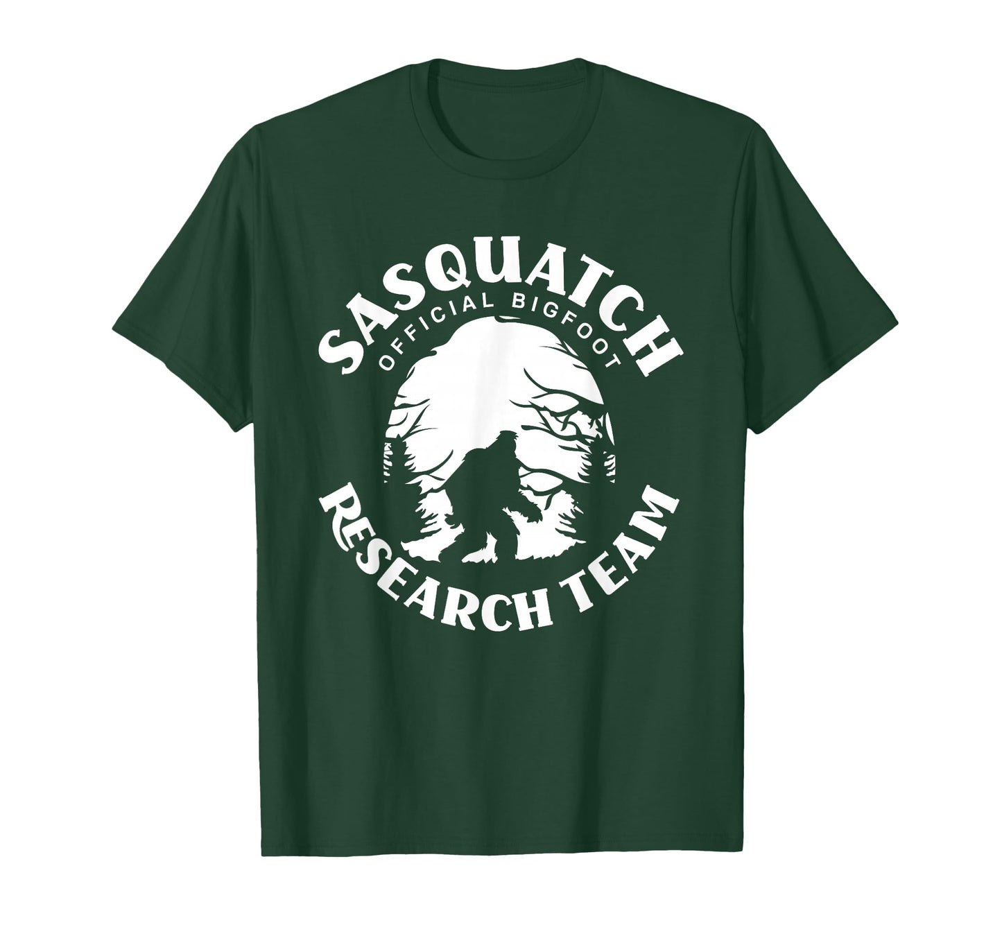 Finding Sasquatch Bigfoot Research Team Funny Bigfoot T-Shirt