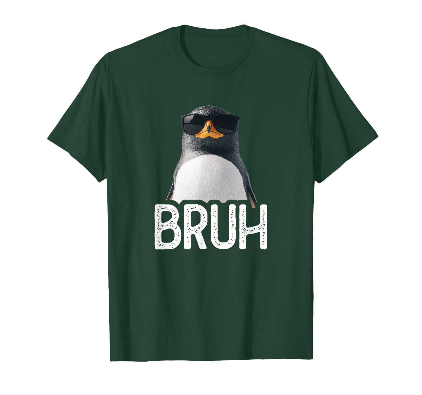 Bruh Penguin | Funny Penguin Lover | Meme Lover T-Shirt