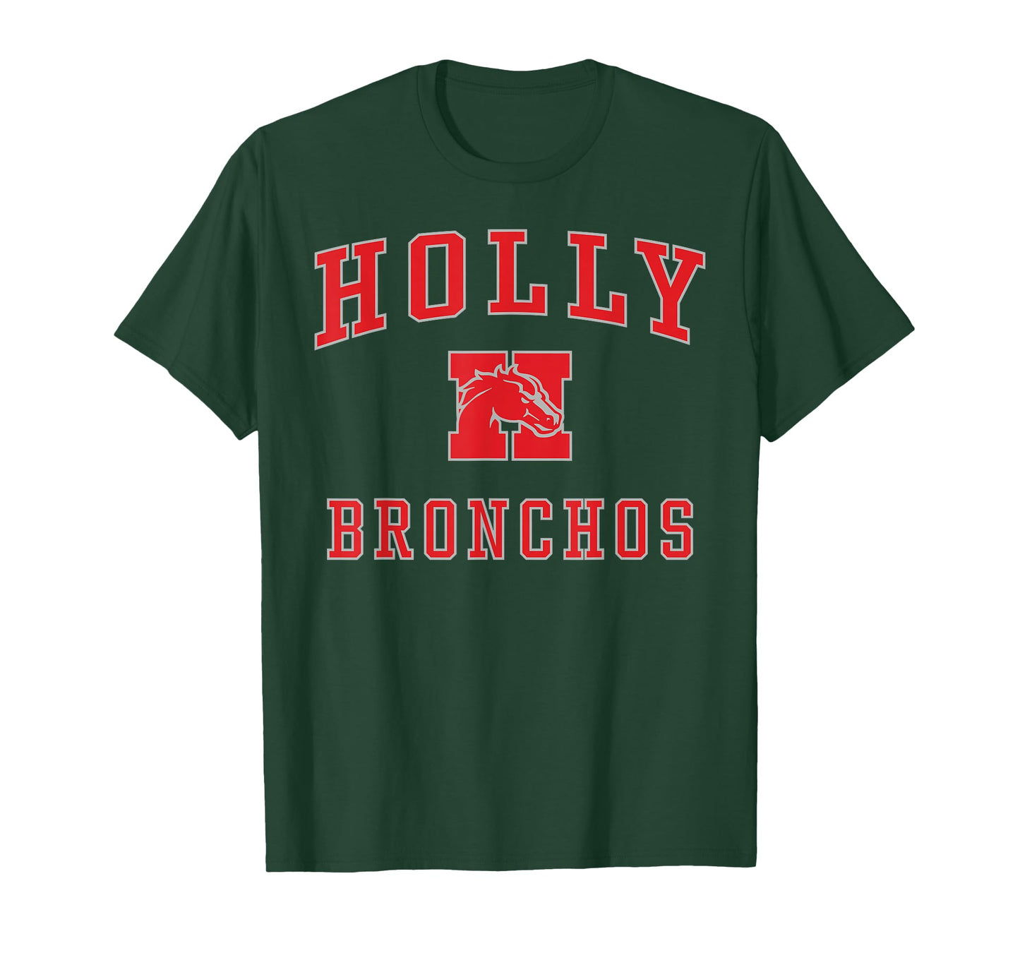 Holly High School Bronchos T-Shirt