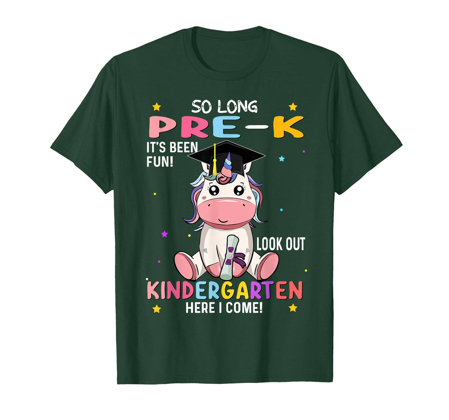 So Long pre k graduation 2025 look out Kindergarten girls T-Shirt