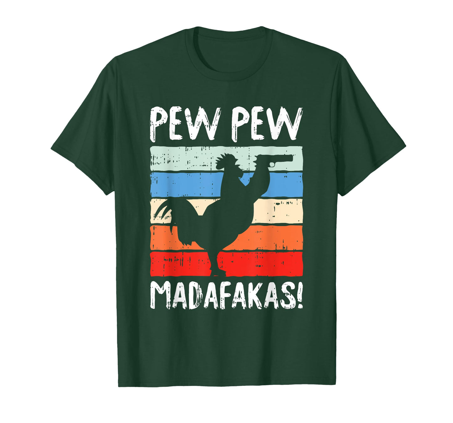 Chick Chick Madafakas Chicken Funny Rooster Cock Farmer Gift T-Shirt
