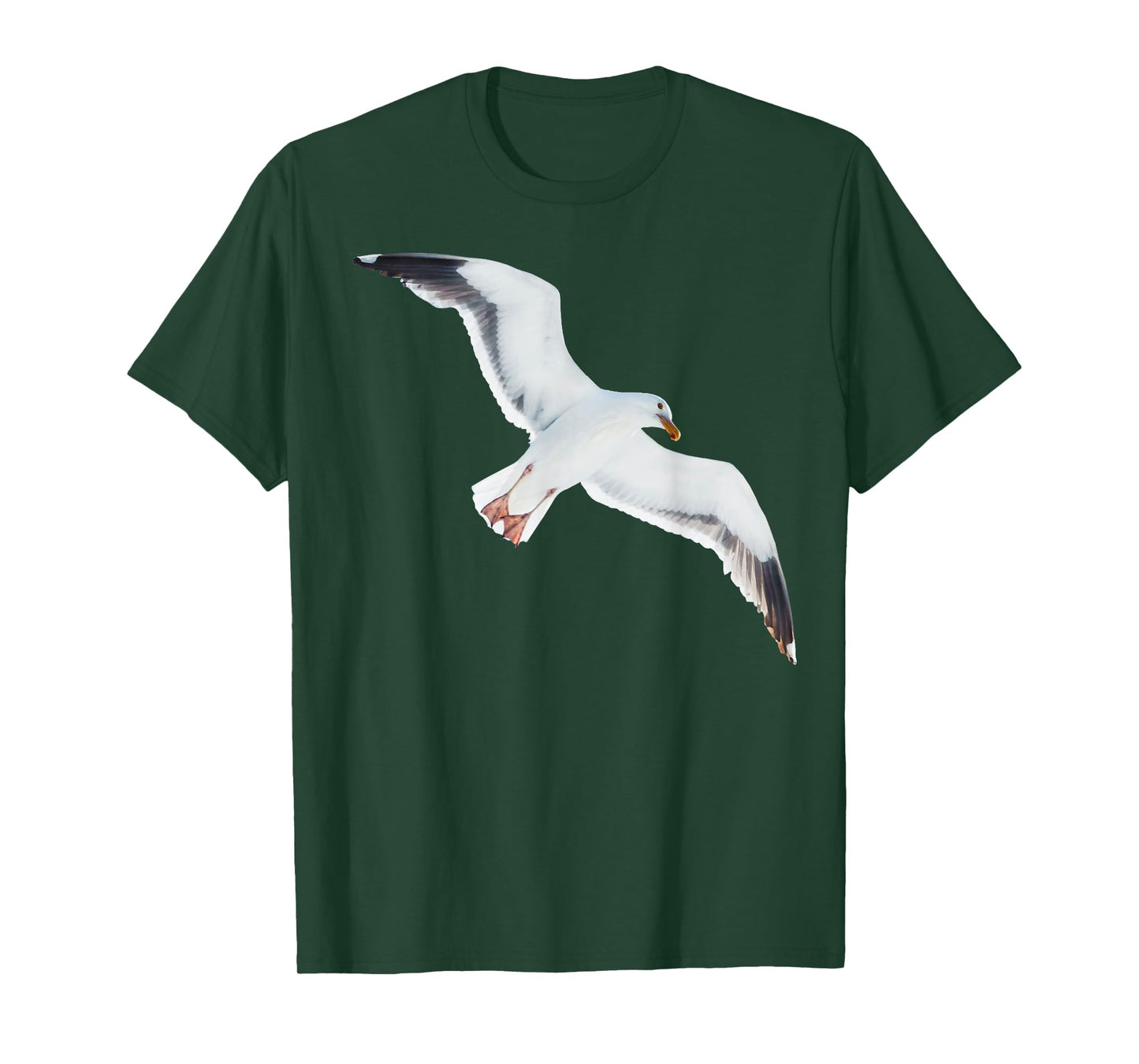 Flying Seagull Shirt Seagull Lover T Shirt Bird Watching Tee T-Shirt