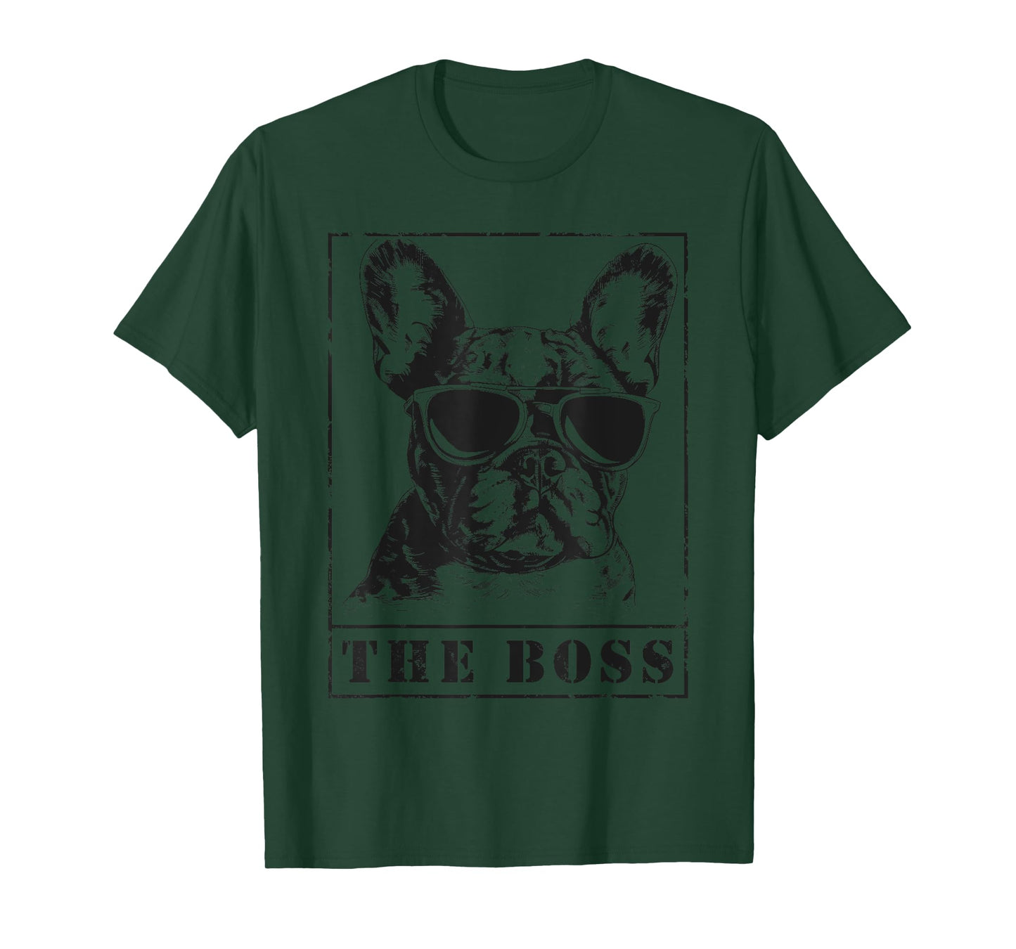 The Funny Frenchton Boss Mom Dad Dog Lover T-Shirt for Men Women Girls Kids