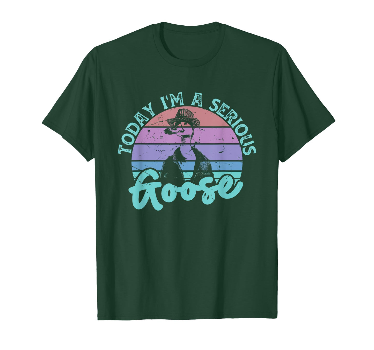 Today I'm a Serious Goose Funny Bird Quote Men Women Kids T-Shirt