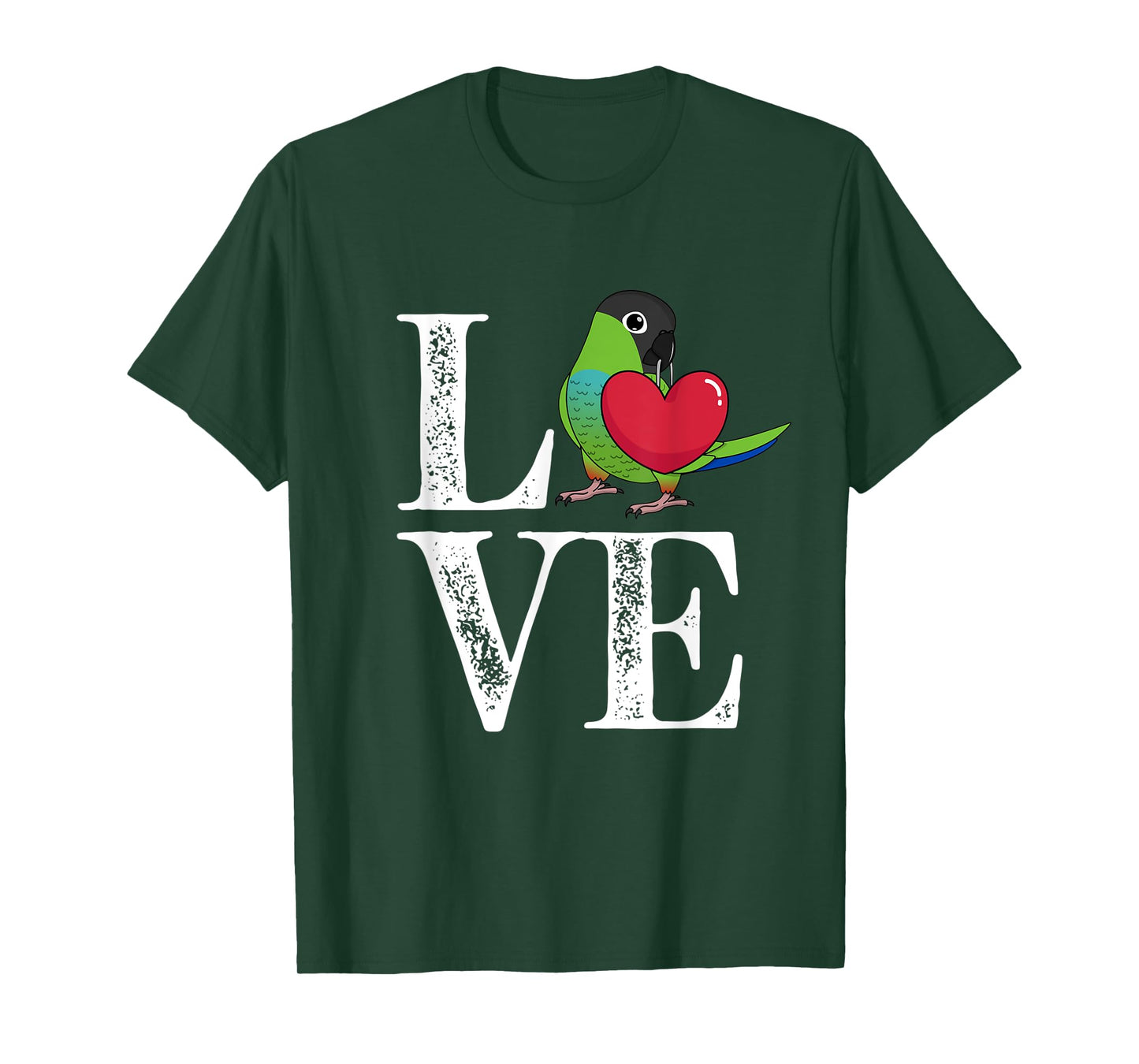 Love Parrot I Nanday Conure T-Shirt