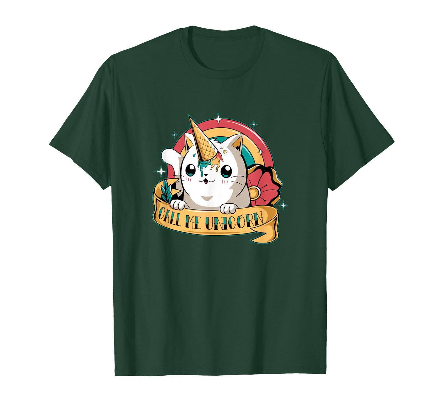 Cat Unicorn Shirt - Cute Kawaii Cats I'm A Unicorn T-Shirt