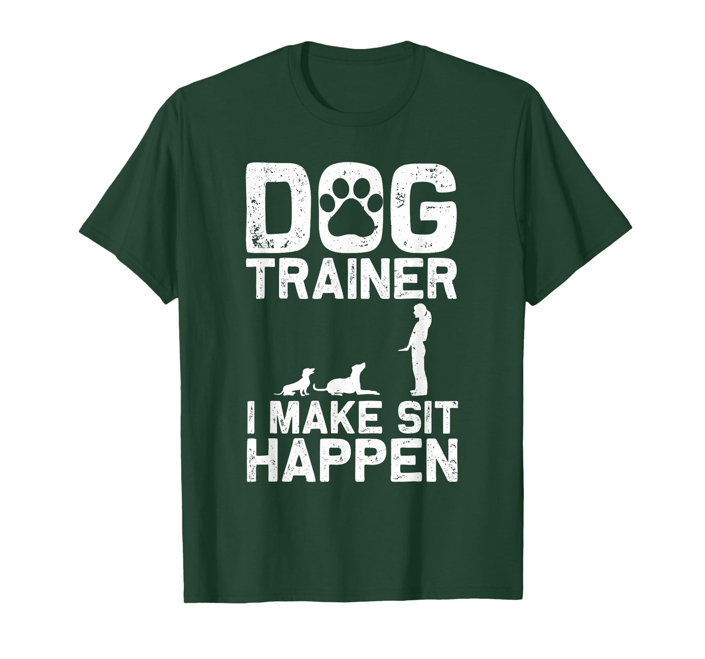 Cool Dog Trainer For Men Women Service Dog Handler Training T-Shirt