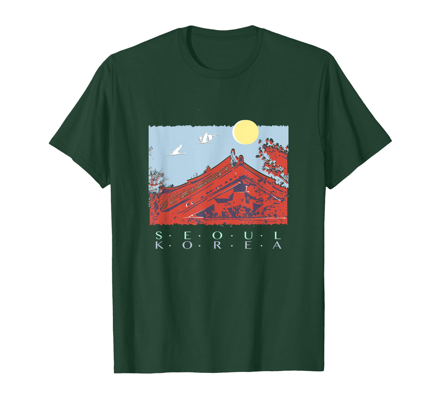 SEOUL, KOREA, Series of Design Seoul, Over the Moon T-Shirt