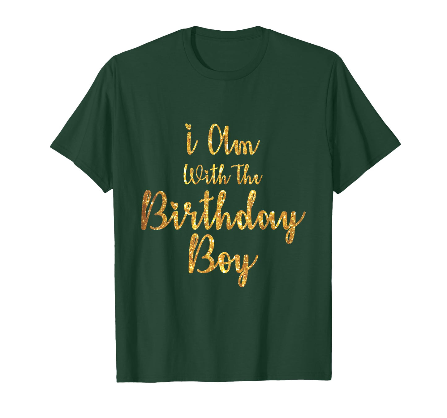 I Am With The Birthday Boy-Birthday Crew T-Shirt