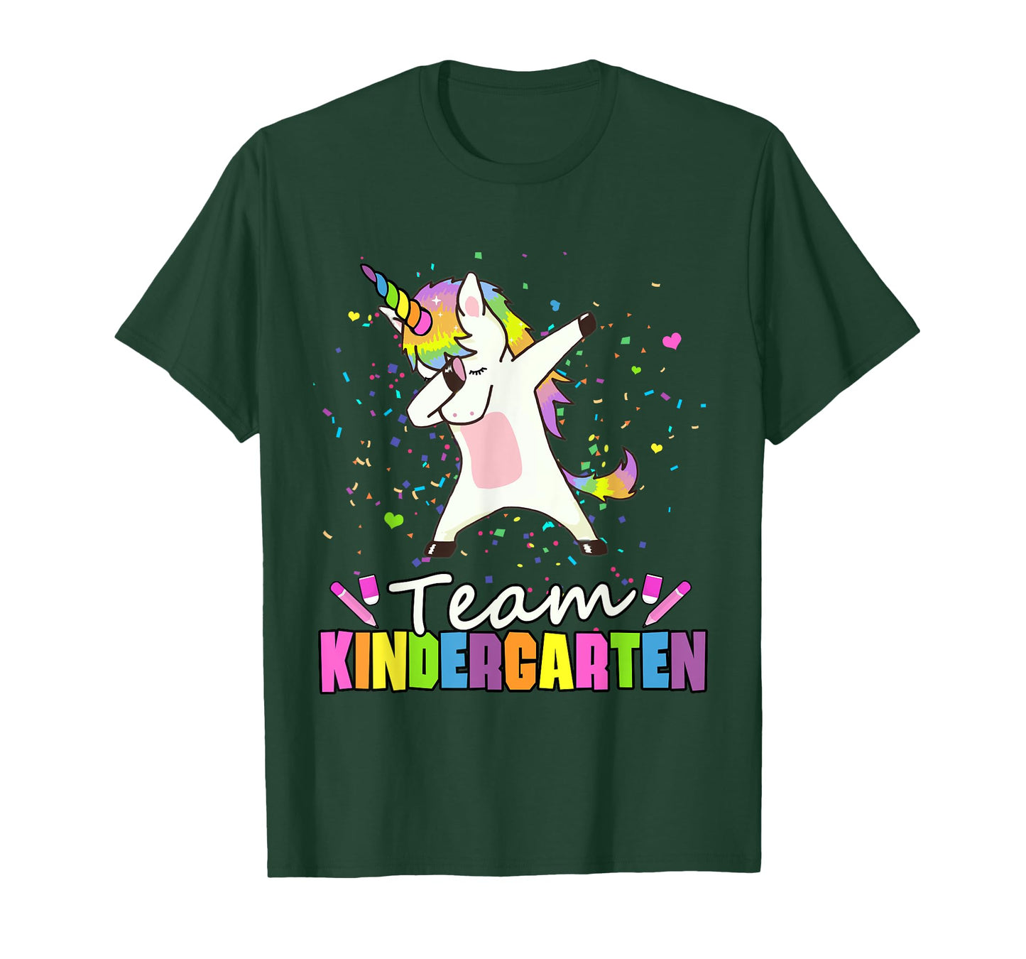 Team Kindergarten Unicorn Kinder Squad T-Shirt