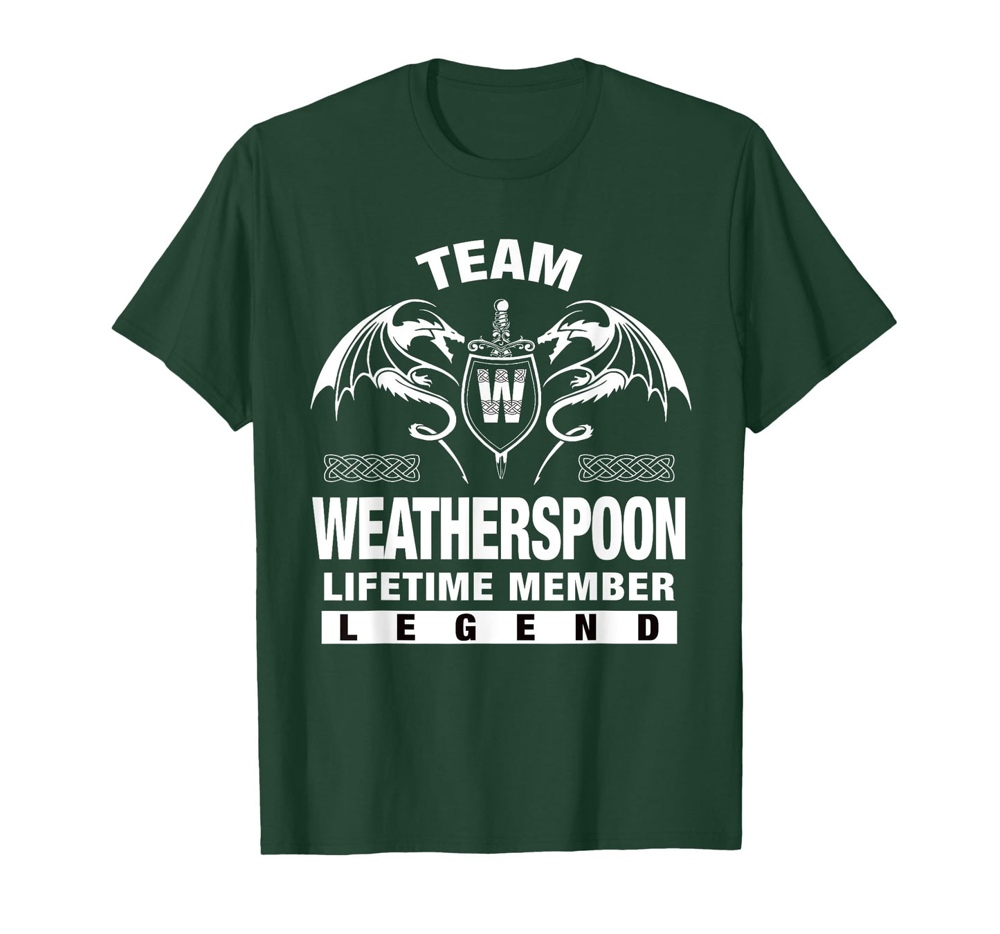 Team WEATHERSPOON - Lifetime Member Gifts T-Shirt