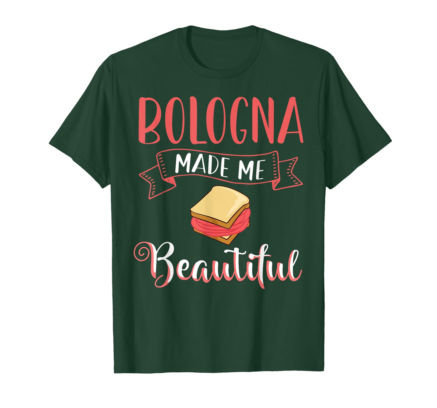 Bologna Meat Italy Sandwich Sausage Baloney Fried T-Shirt