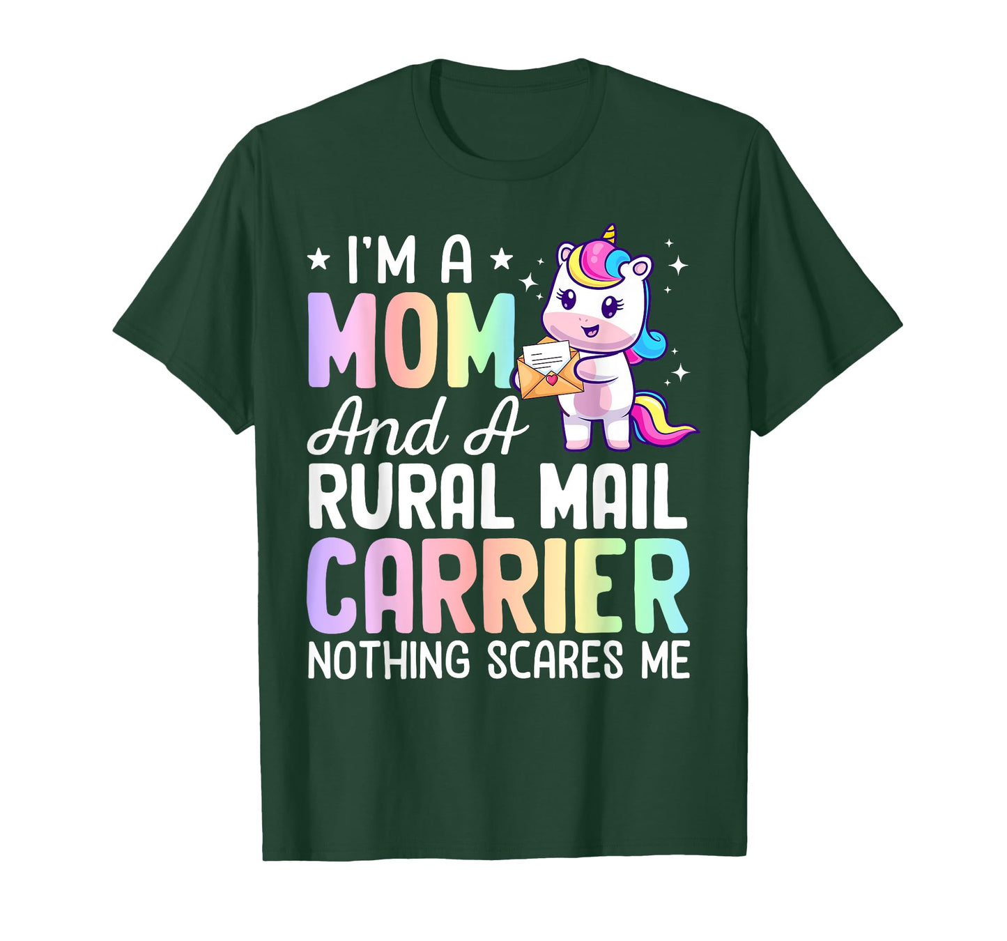 Mom And A Rural Mail Carrier Rural Carrier Postal Service T-Shirt