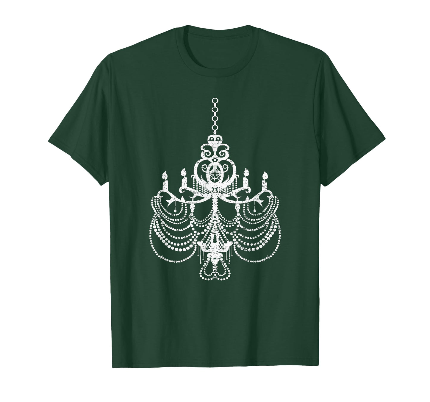 Farmhouse Style Chandelier Boho Vintage Interior Design Gift T-Shirt