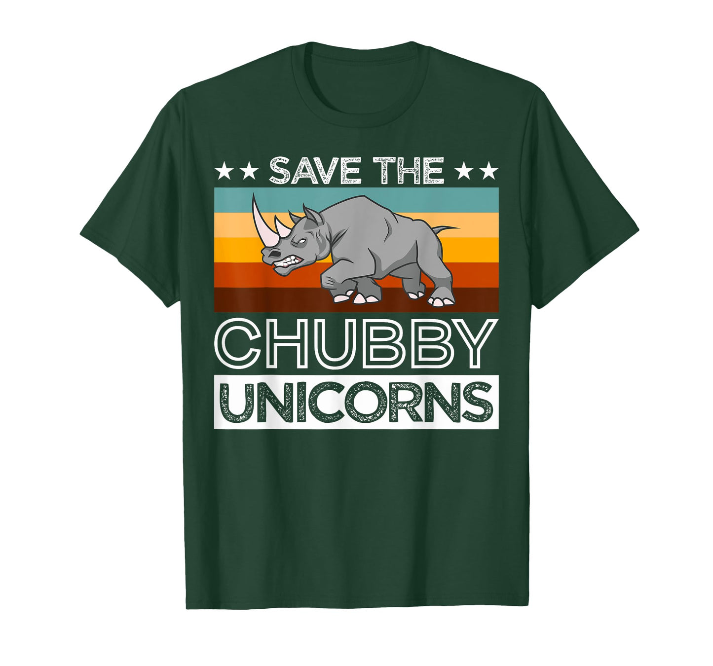 Save Rhinos Chubby Unicorns Rhino Save The Chubby Unicorns T-Shirt