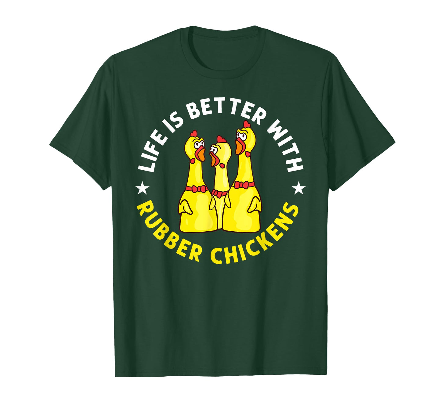 Rubber Chicken Game Funny Animals Toy T-Shirt