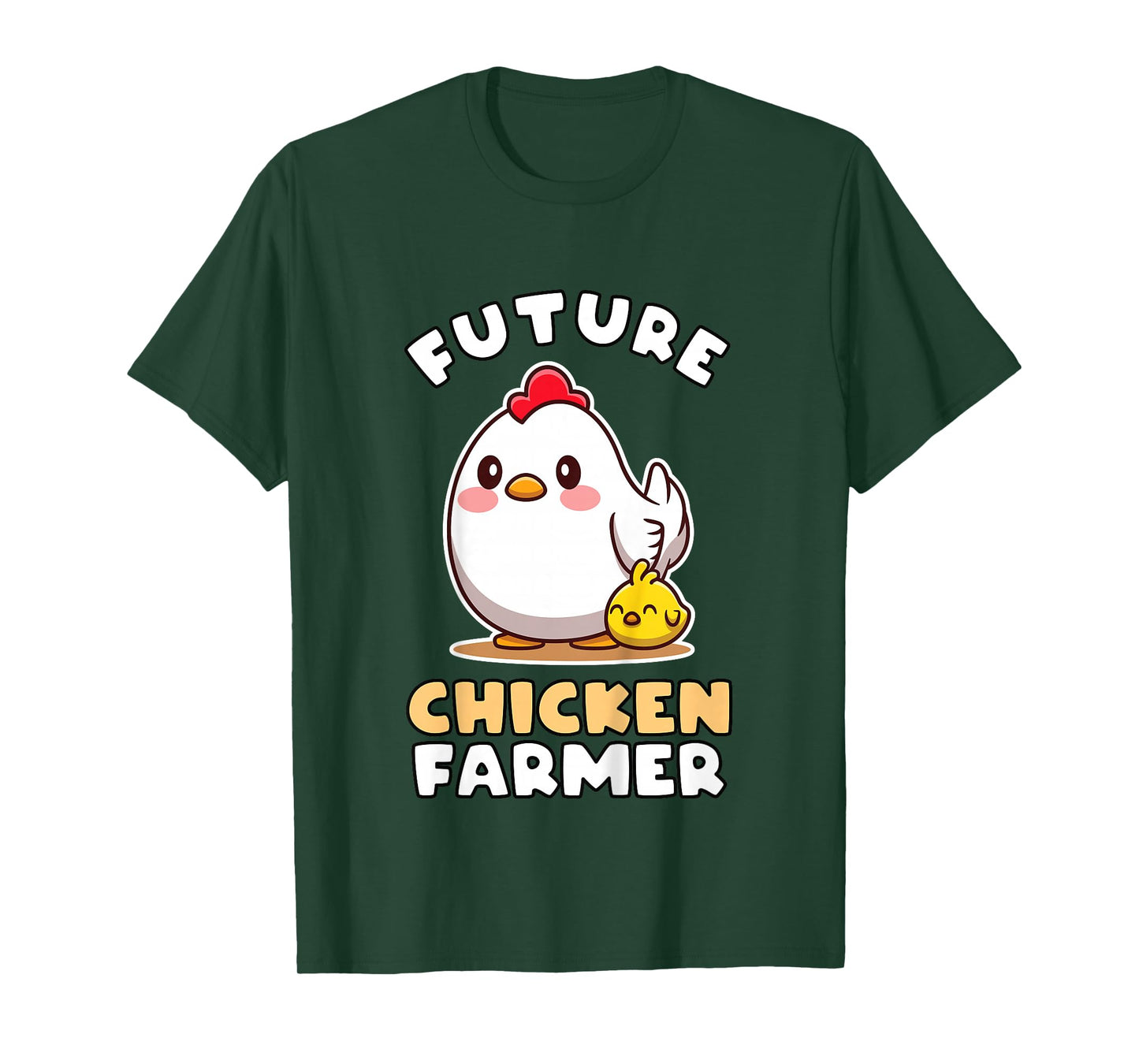 Future Chicken Farmer Gift for Farmer Kids T-Shirt