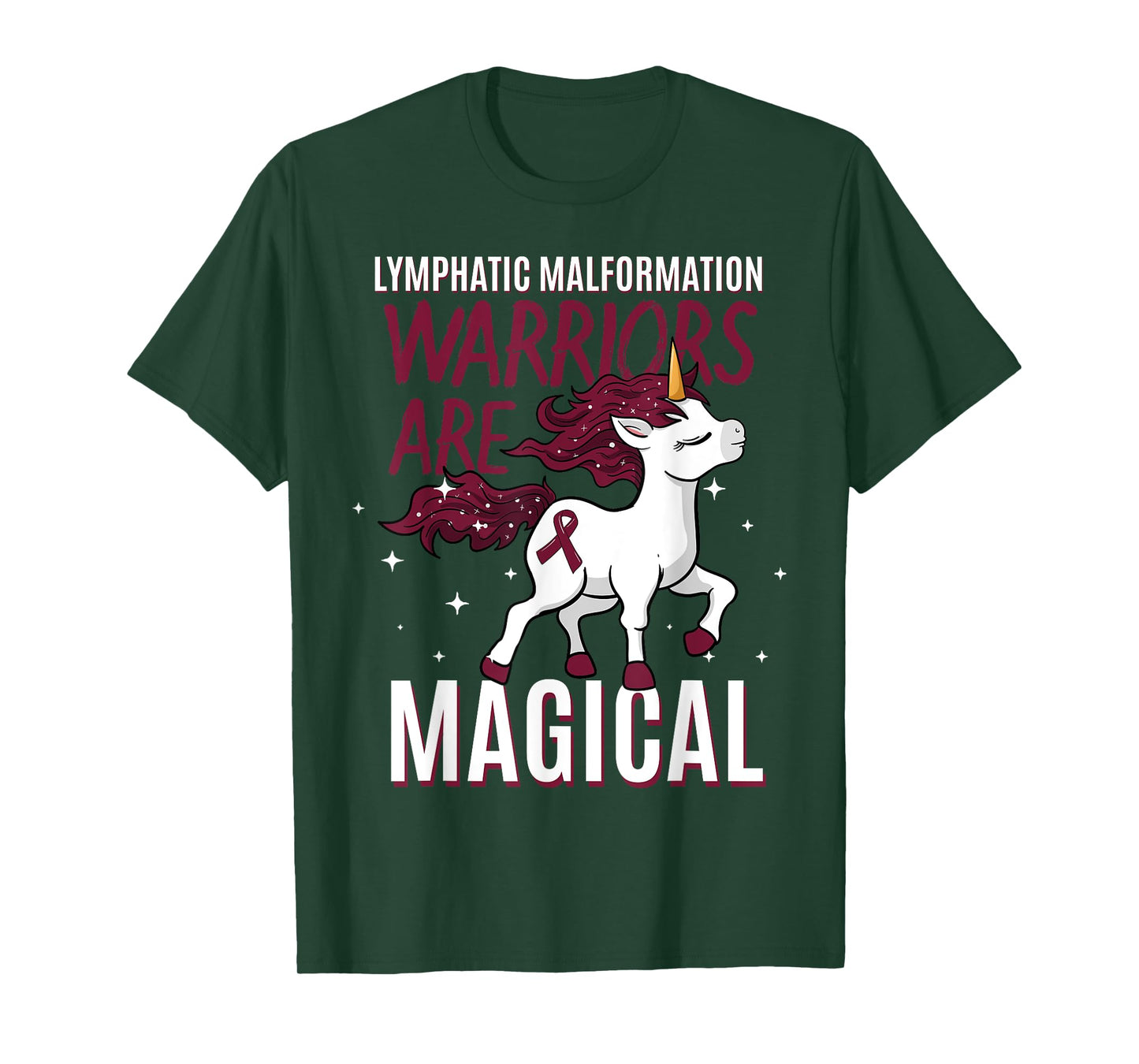 Lymphatic Malformation Awareness Unicorn Lover Lymphangioma T-Shirt
