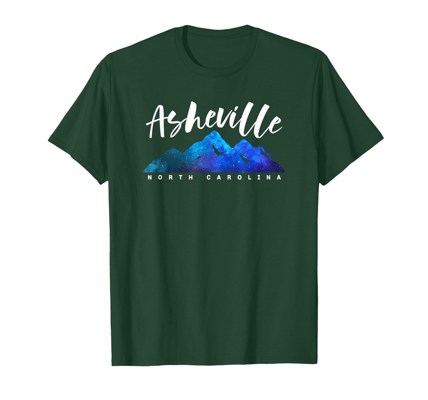 ASHEVILLE NORTH CAROLINA Camping Hiking Skiing Family Trip T-Shirt