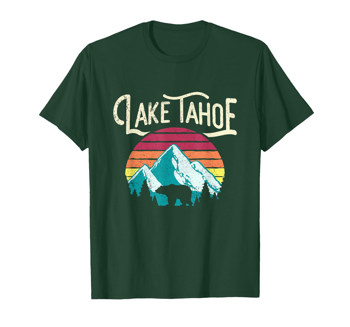 Vintage Lake Tahoe Mountain Retro T-Shirt T-Shirt