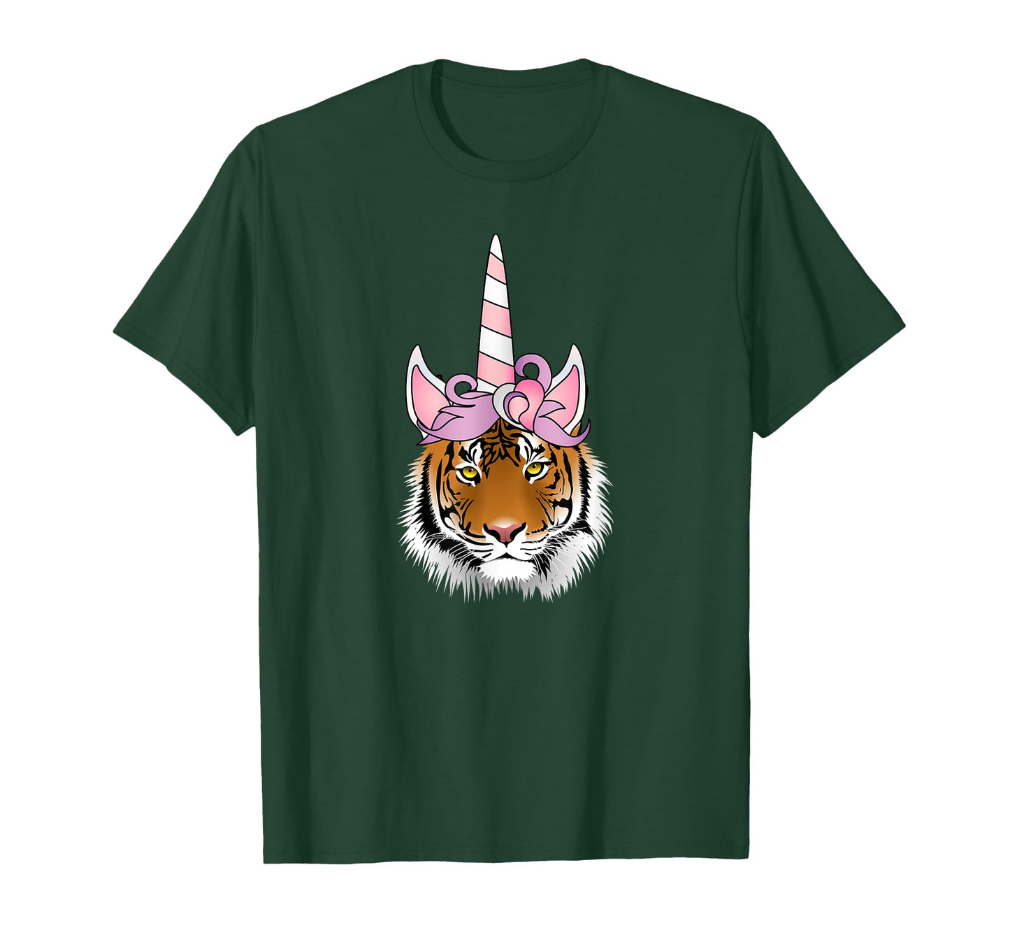 Unicorn Tiger Lover T-Shirt, Tigercorn Tee T-Shirt