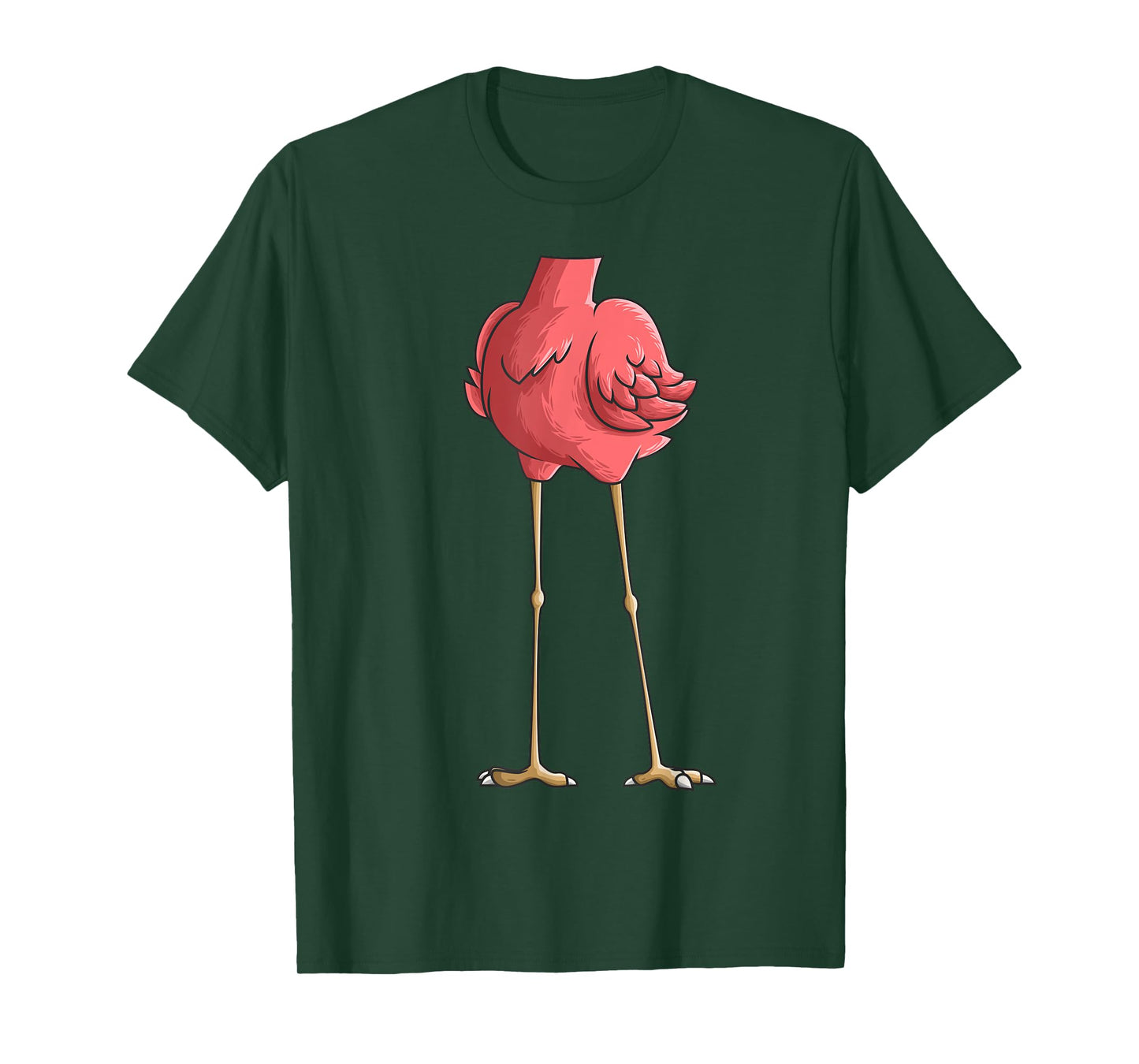 Cool Headless Flamingo Halloween Costume | Funny Lazy Gift T-Shirt
