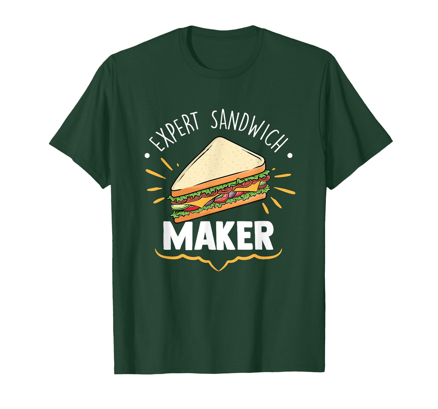 Expert Sandwich Maker Funny Sandwich Making Enthusiast T-Shirt