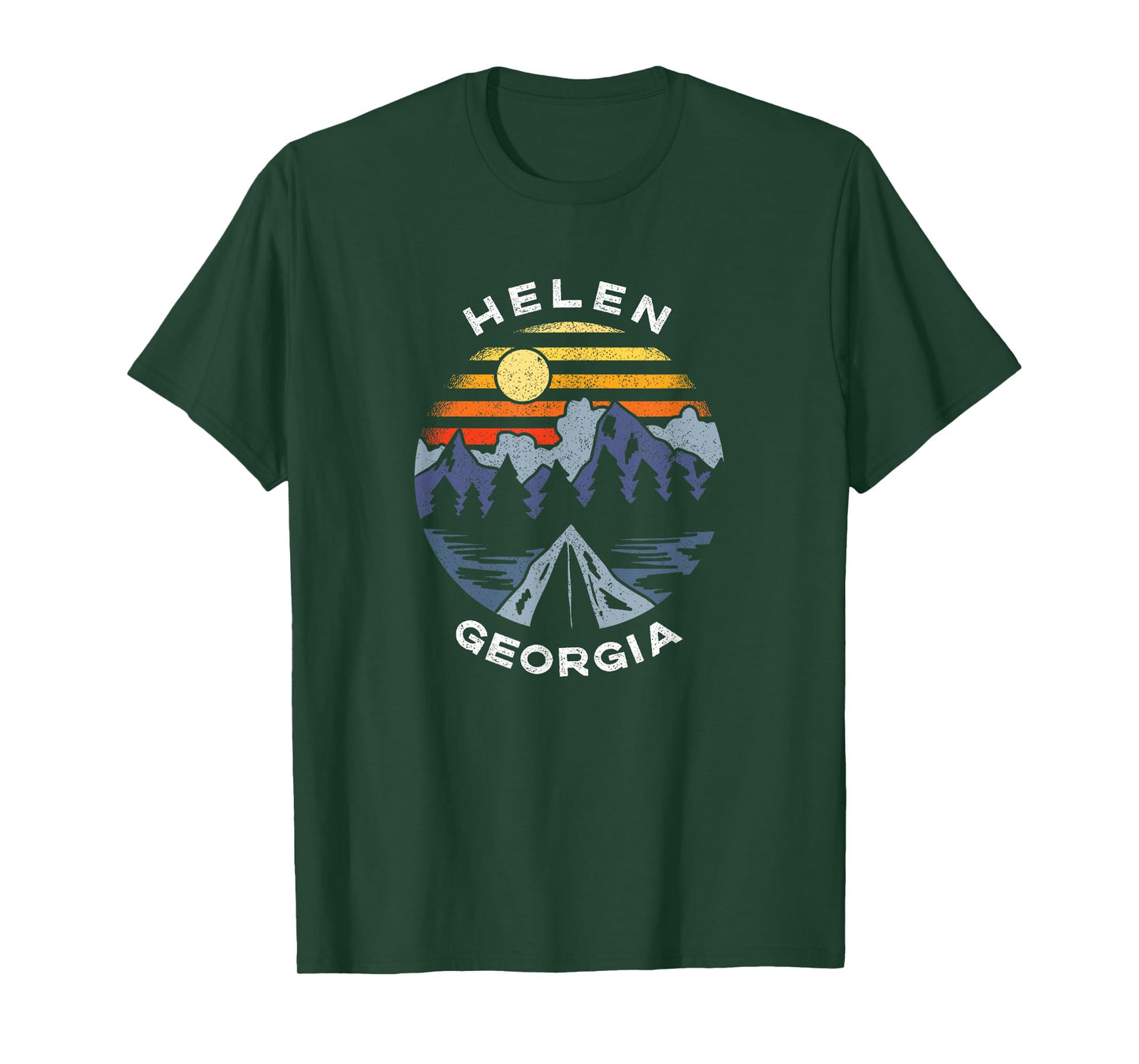 Helen Georgia Mountains Lake GA Vacation Souvenir T-Shirt