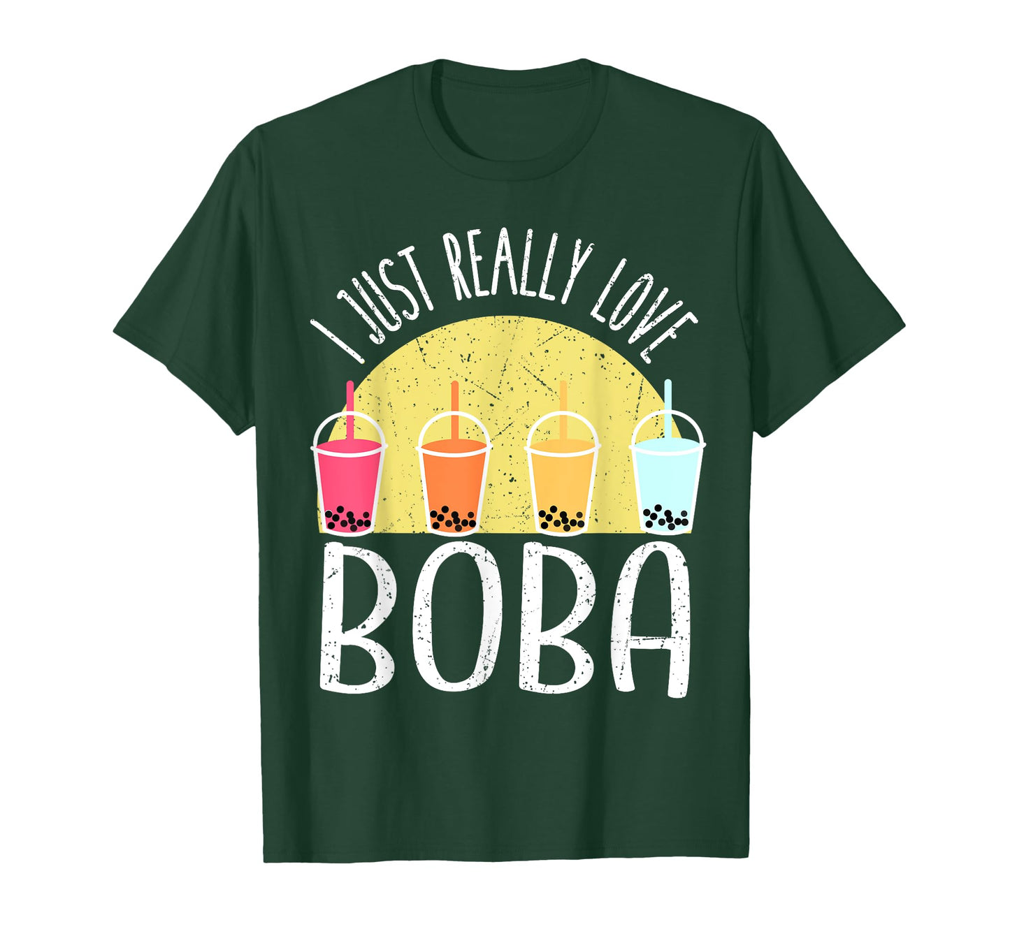 I Just Really Love Boba Japanese Kawaii Anime KIDS Gifts T-Shirt