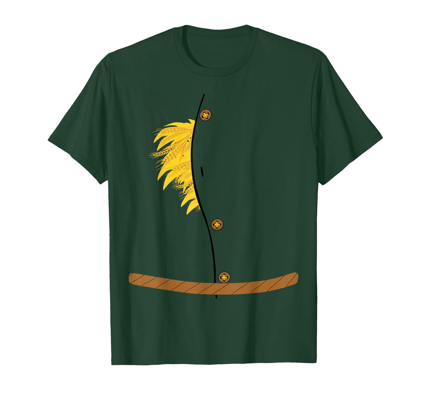 OZ Halloween Scarecrow Costume Shirt Art-Funny Wizard of OZ T-Shirt