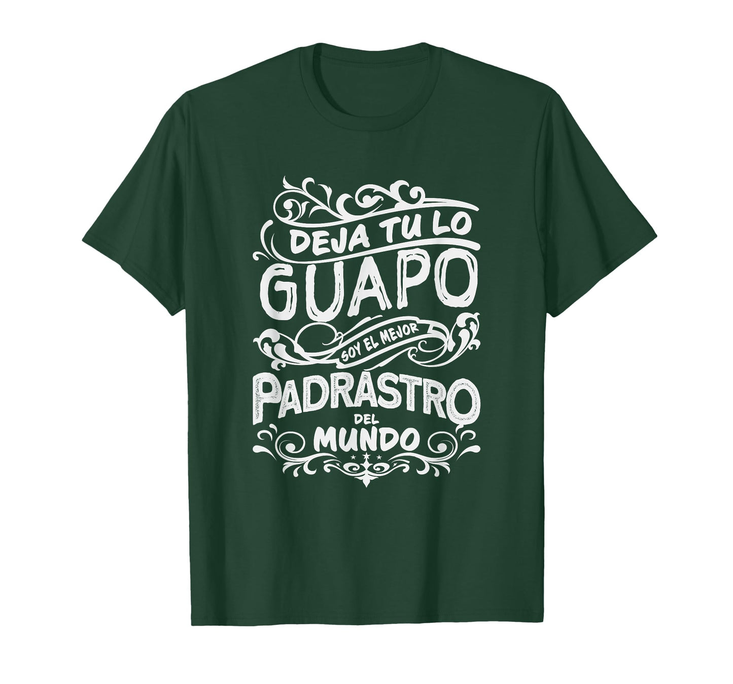 Camiseta Mejor Padrastro del Mundo para Dia del Padre T-Shirt
