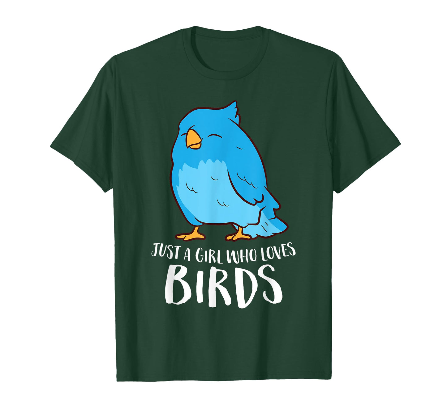 Birds Girl Just A Girl Who Loves Birds T-Shirt