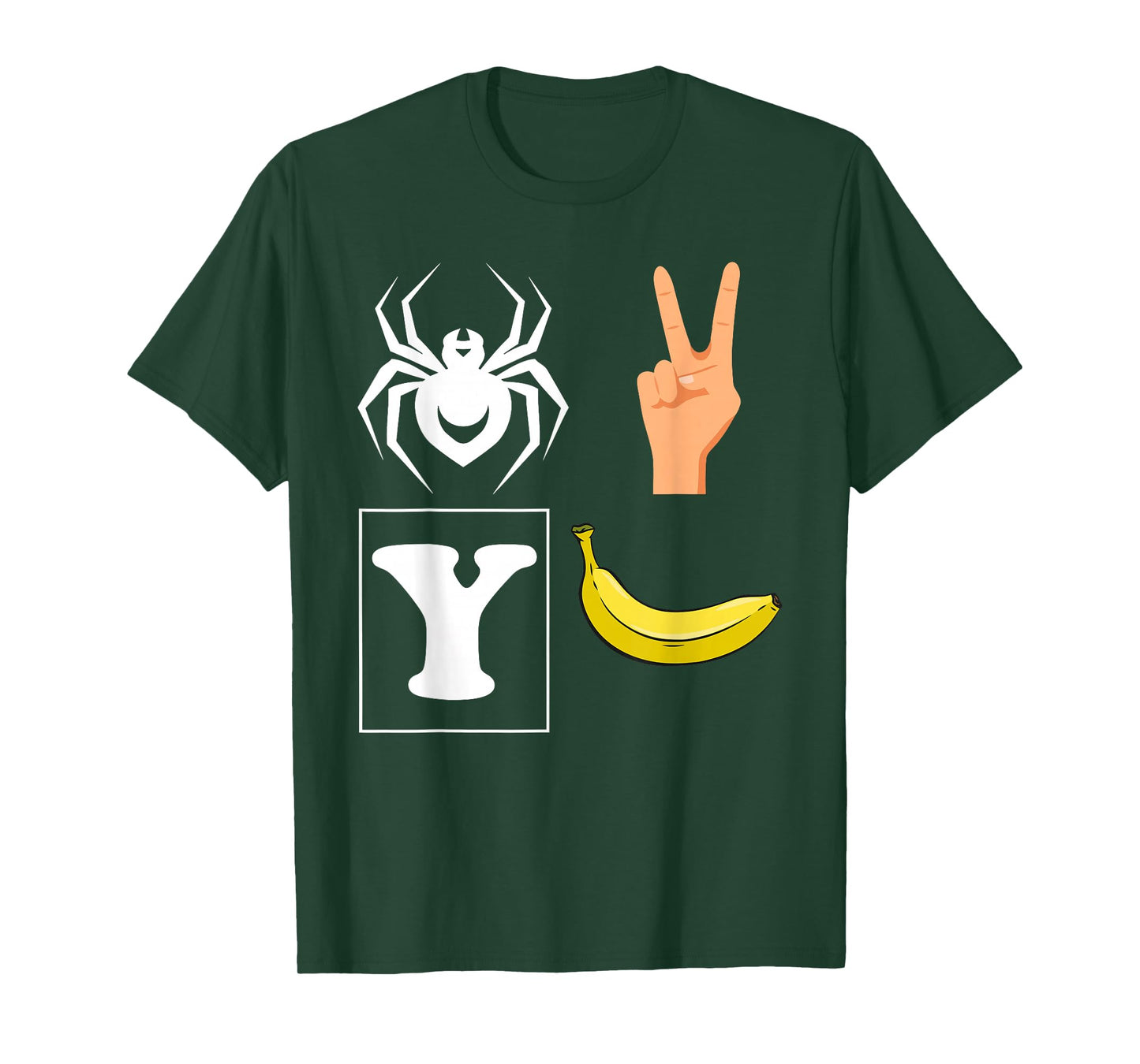 Spider 2 Y Banana Shirt - Football Lover Player T-Shirt T-Shirt