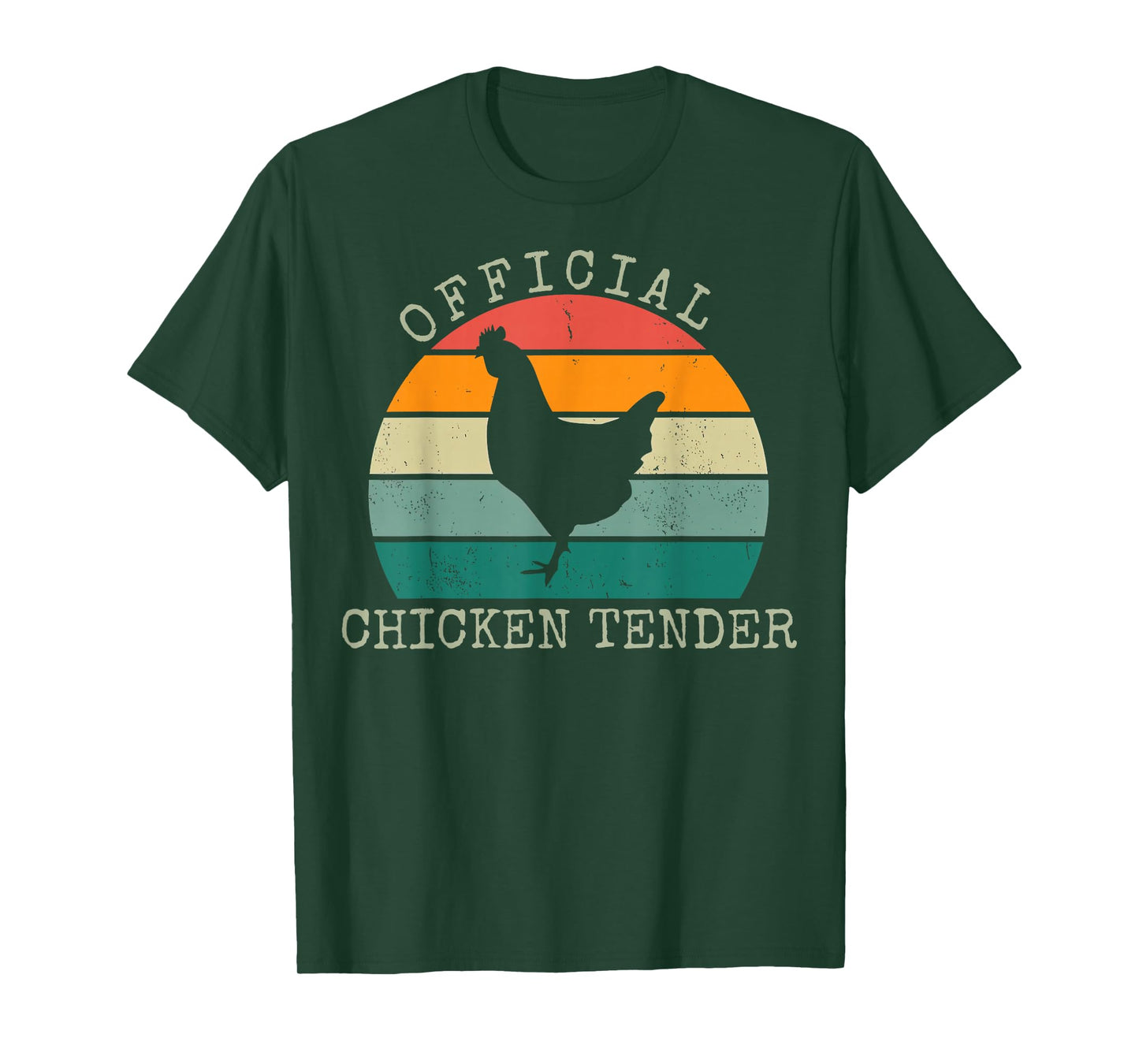 Official Chicken Tender Professional Chicken Tender Retro T-Shirt