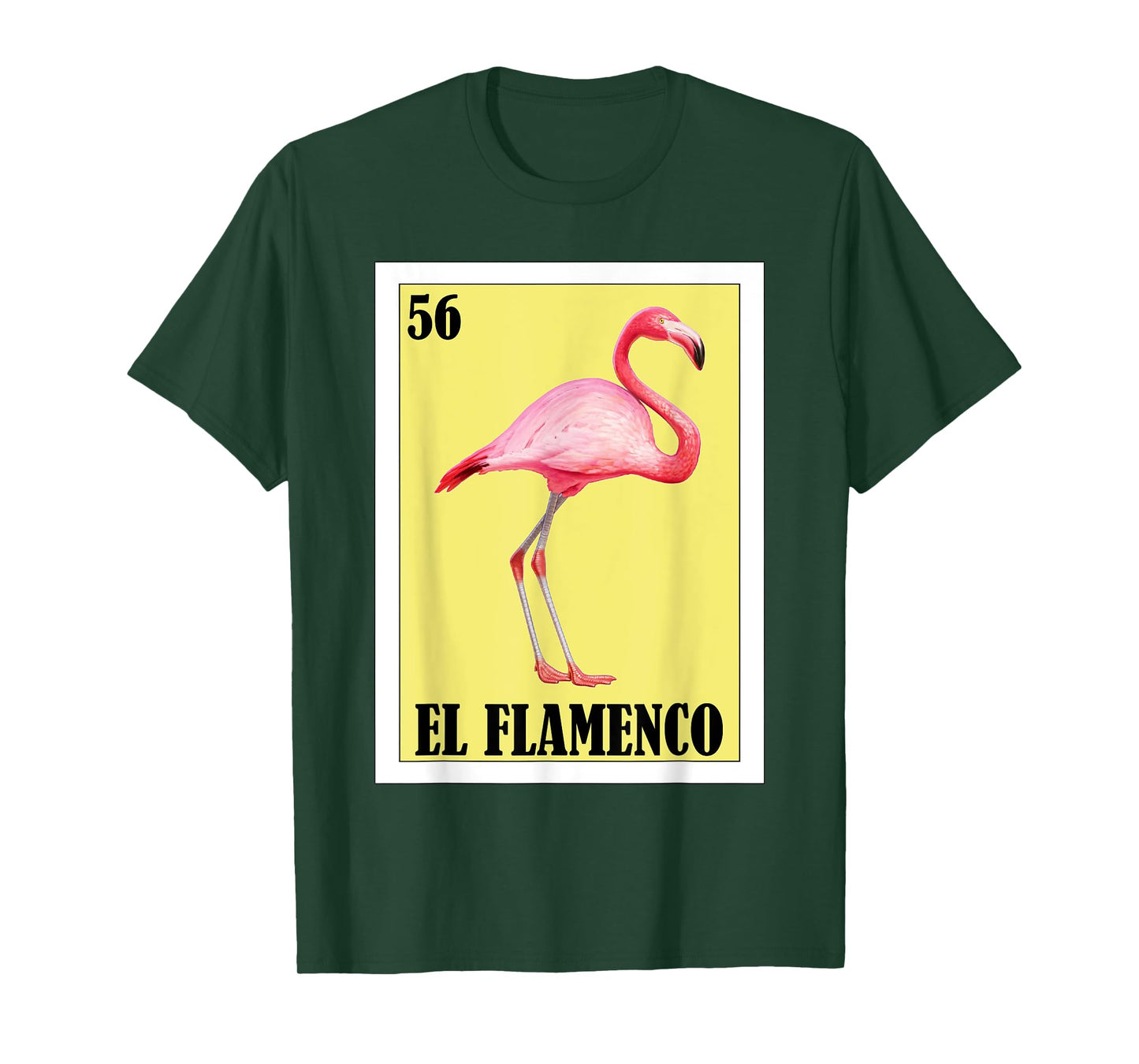 Funny Mexican Flamingo Design - El Flamenco T-Shirt