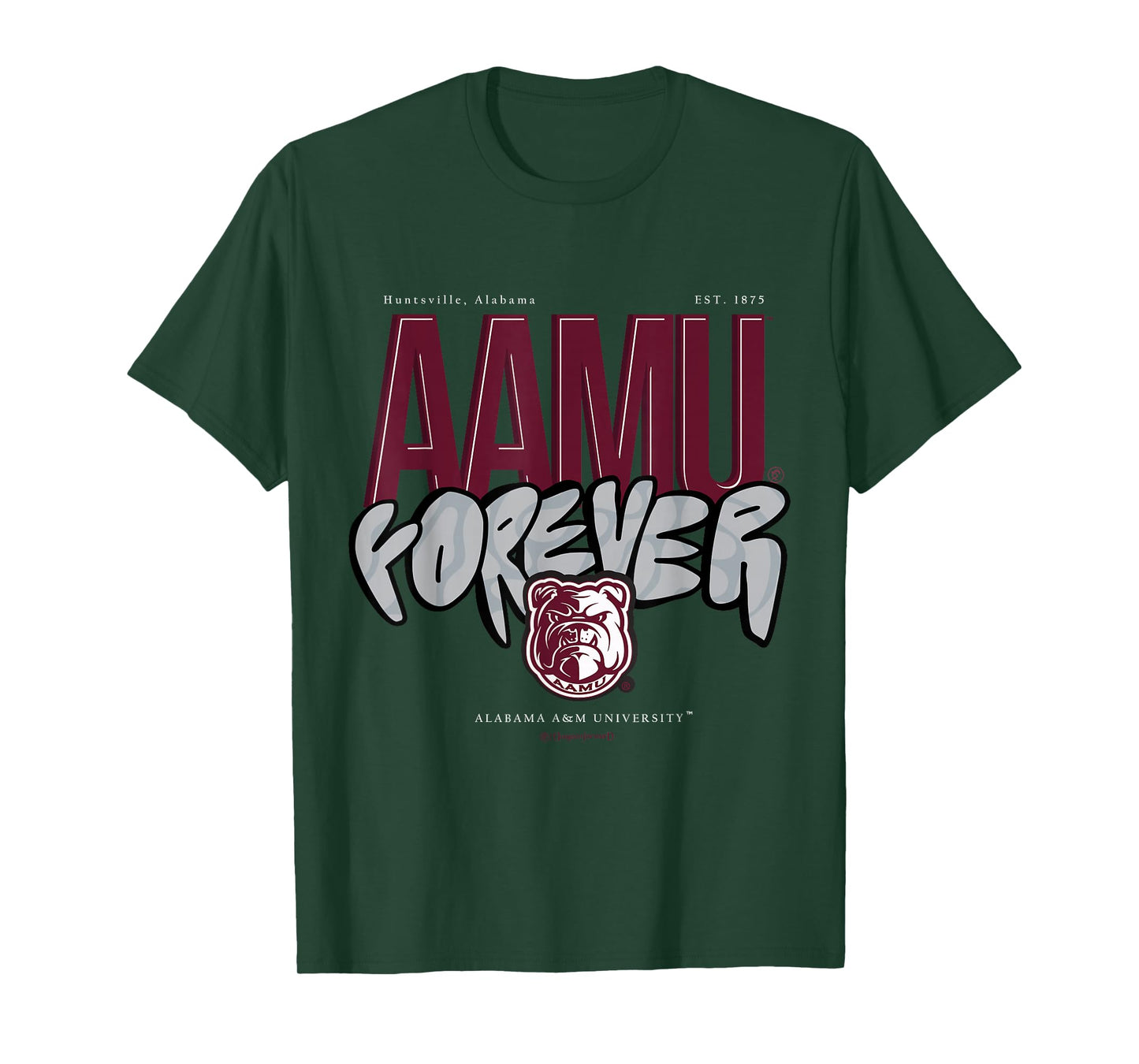 The Yard Essentials - Alabama A&M University - AAMU Forever T-Shirt