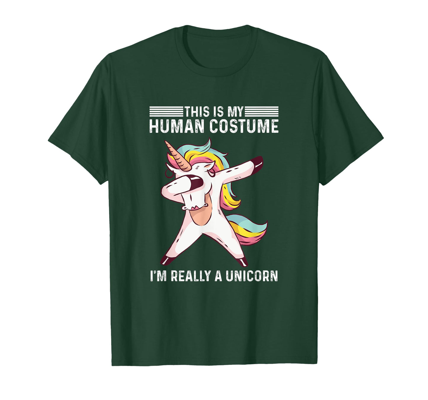 This Is My Human Costume I'm Really A Unicorn T-Shirt