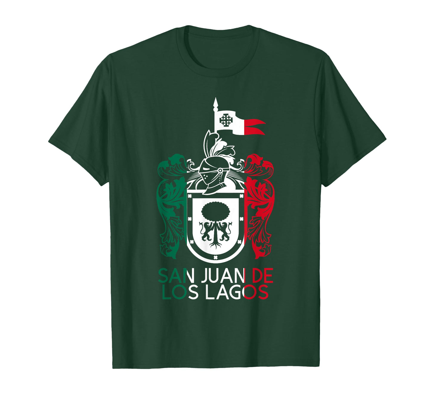 San Juan De Los Lagos Jalisco Estado Mexico Escudo Eagle T-Shirt