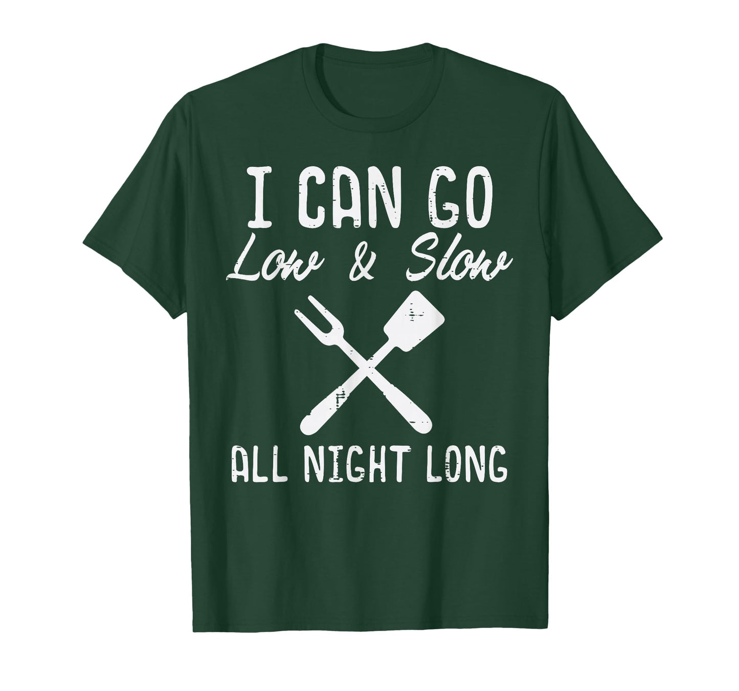 Bbq I Can Go Low Slow Funny Barbecue Grilling Dad Men Women T-Shirt