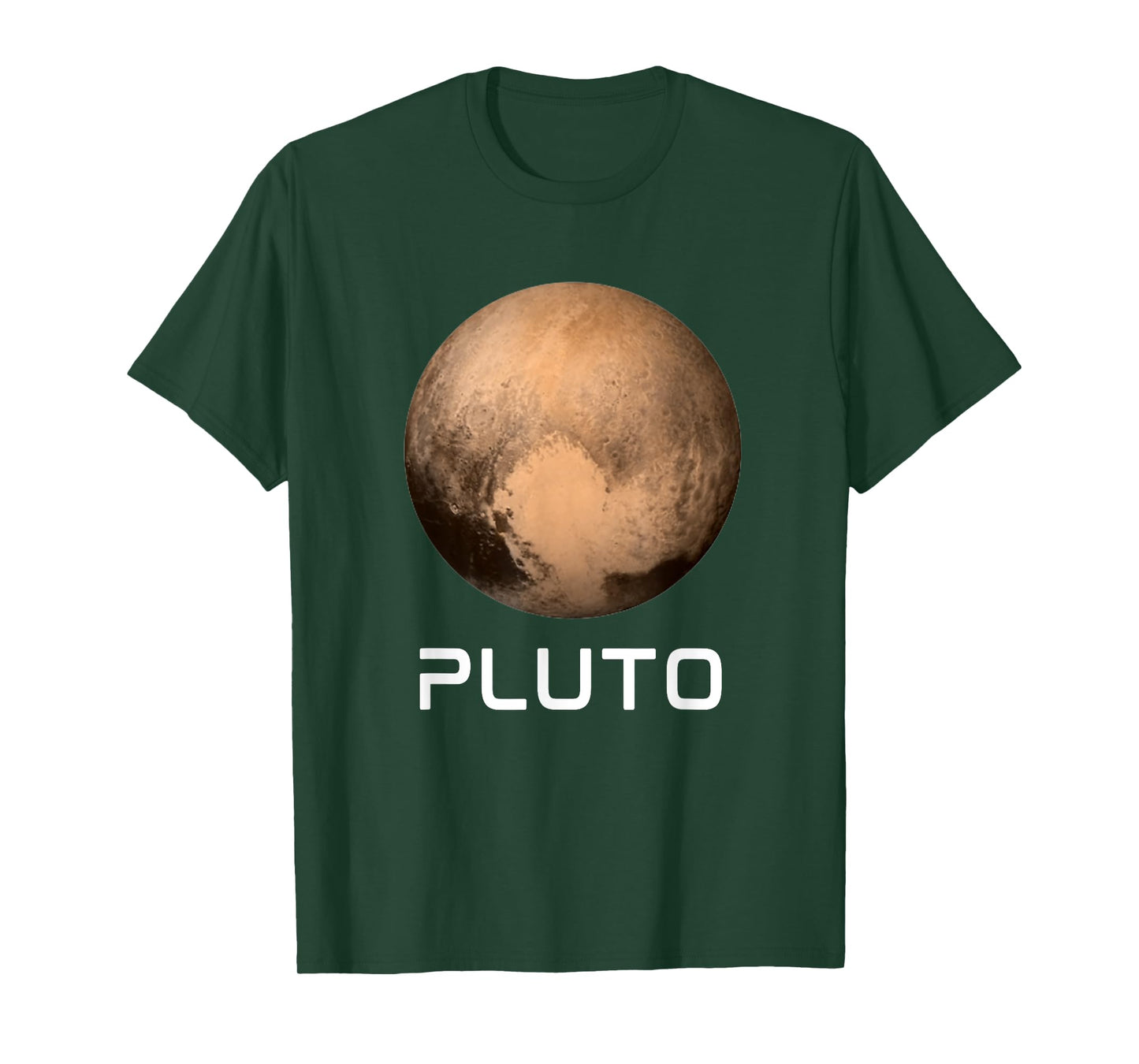 Solar System 9th Planet Pluto Never Forget Outer Space T-Shirt